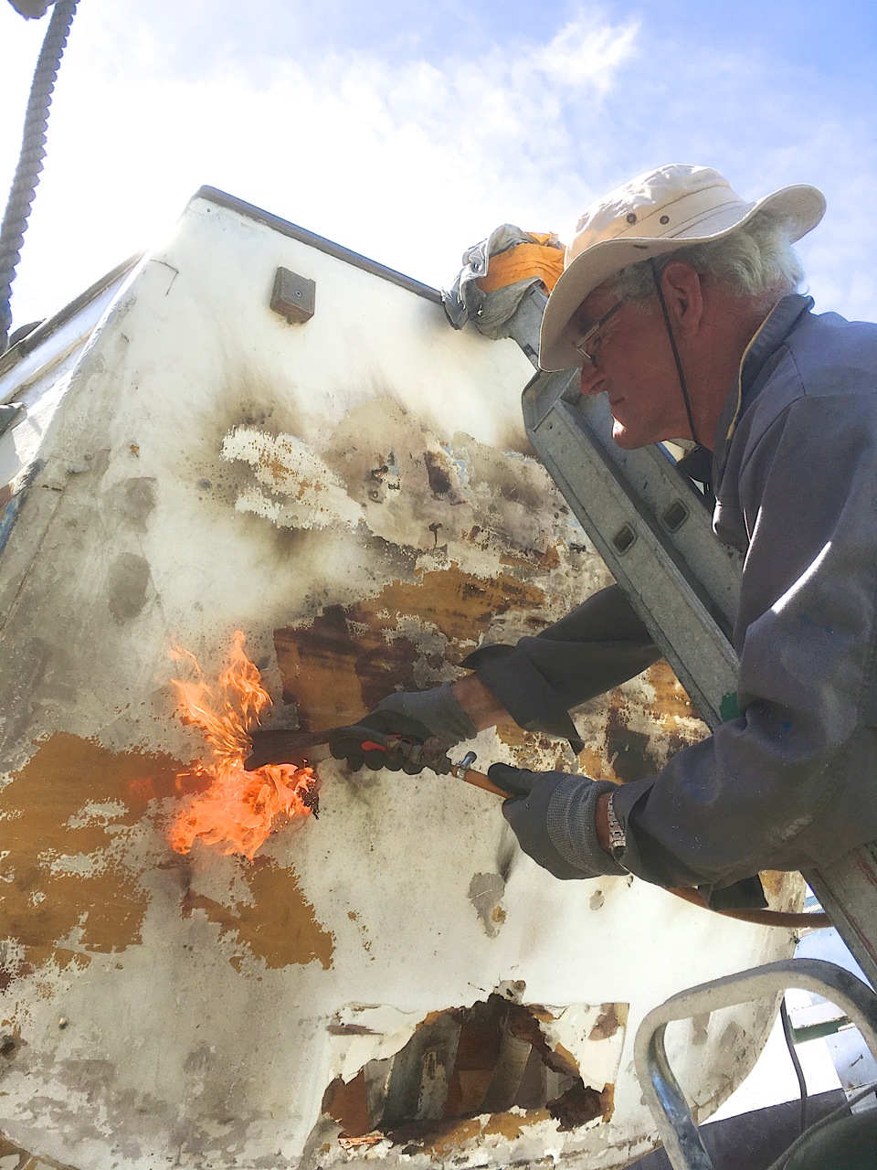 restauration de la résistance à Paimpol