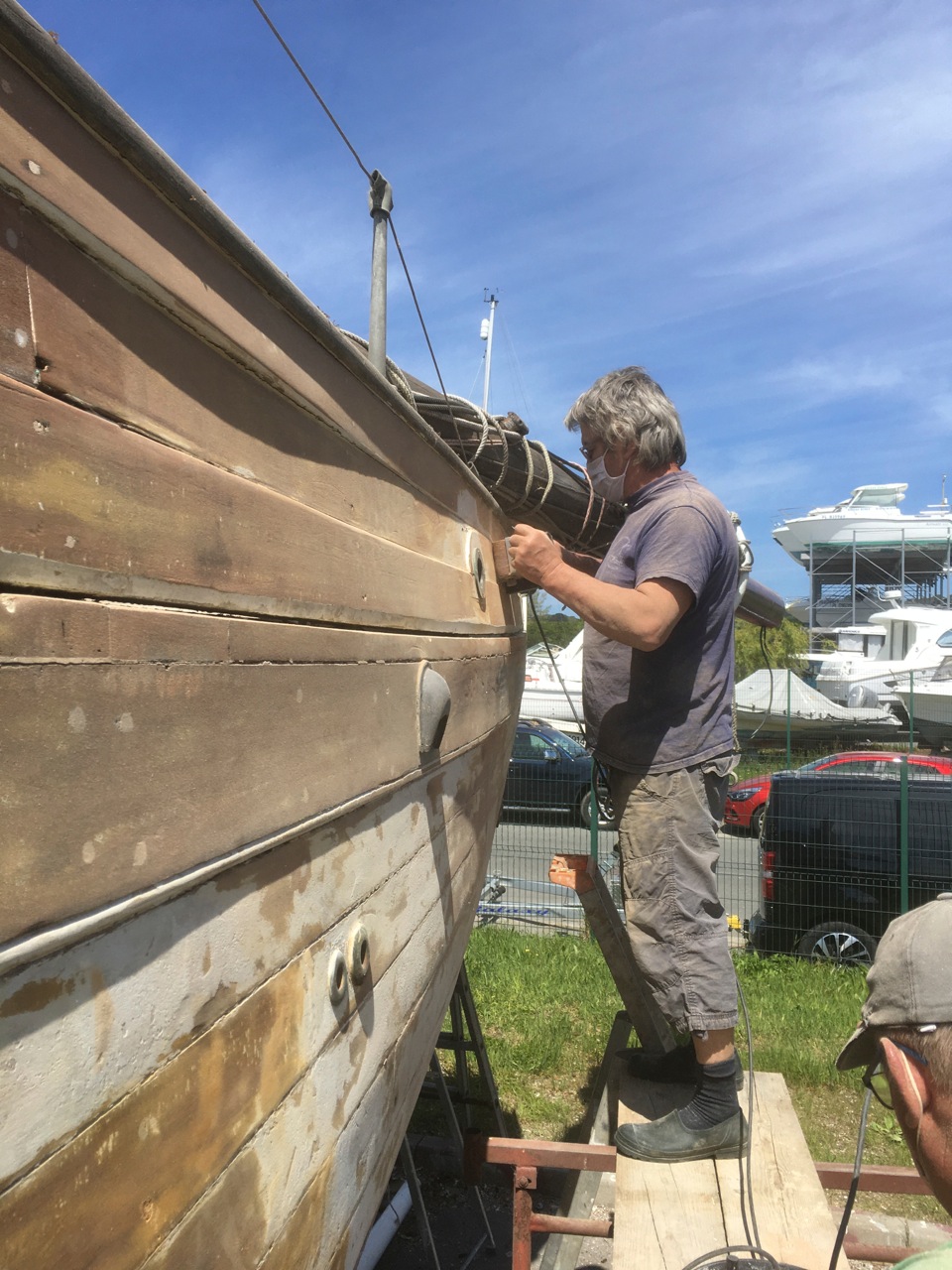 restauration de la résistance à Paimpol