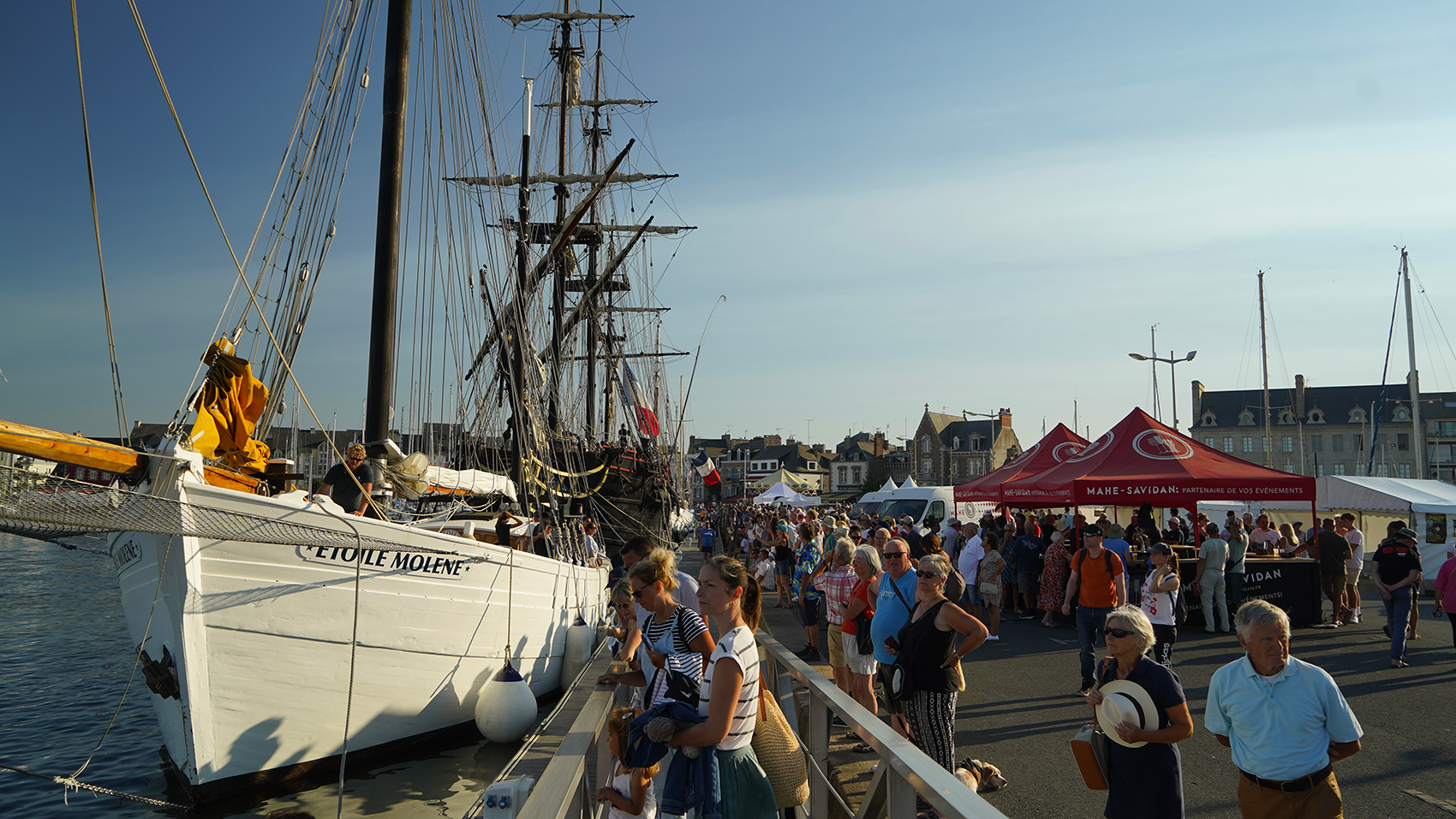 L'étoile Molène à au festival des vieux gréements de paimpol 2026