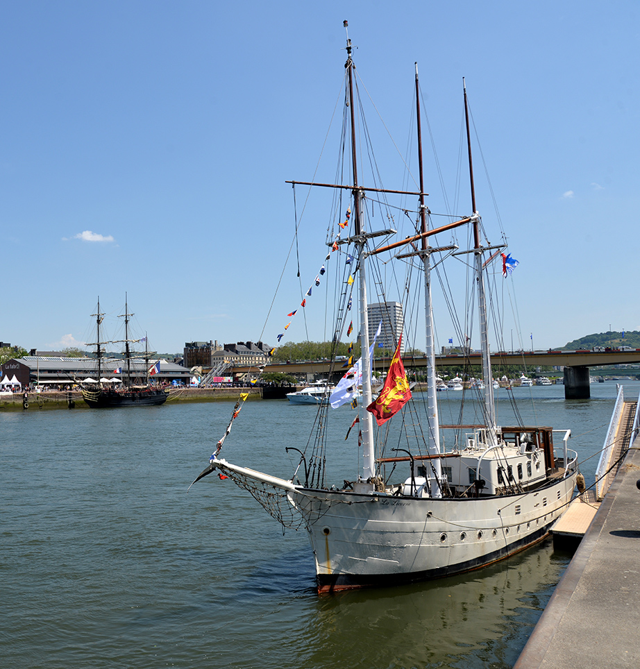 La Licorne au festival des vieux gréements de Paimpol