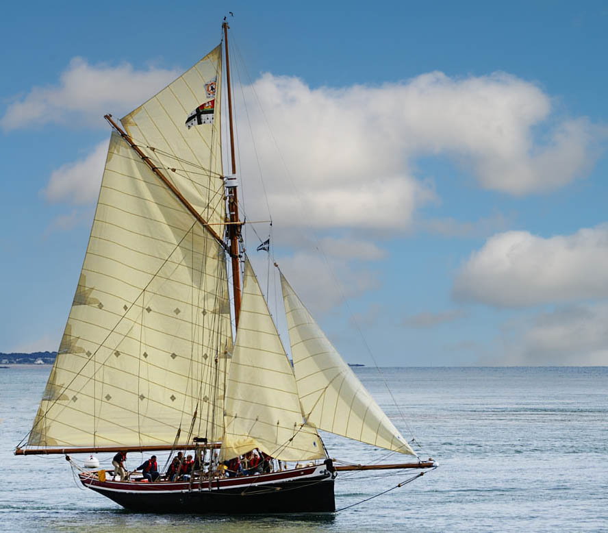 Le st michel au festival des vieux gréements de paimpol