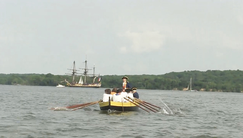 L'Hermione au festival des vieux gréements de Paimpol 2026